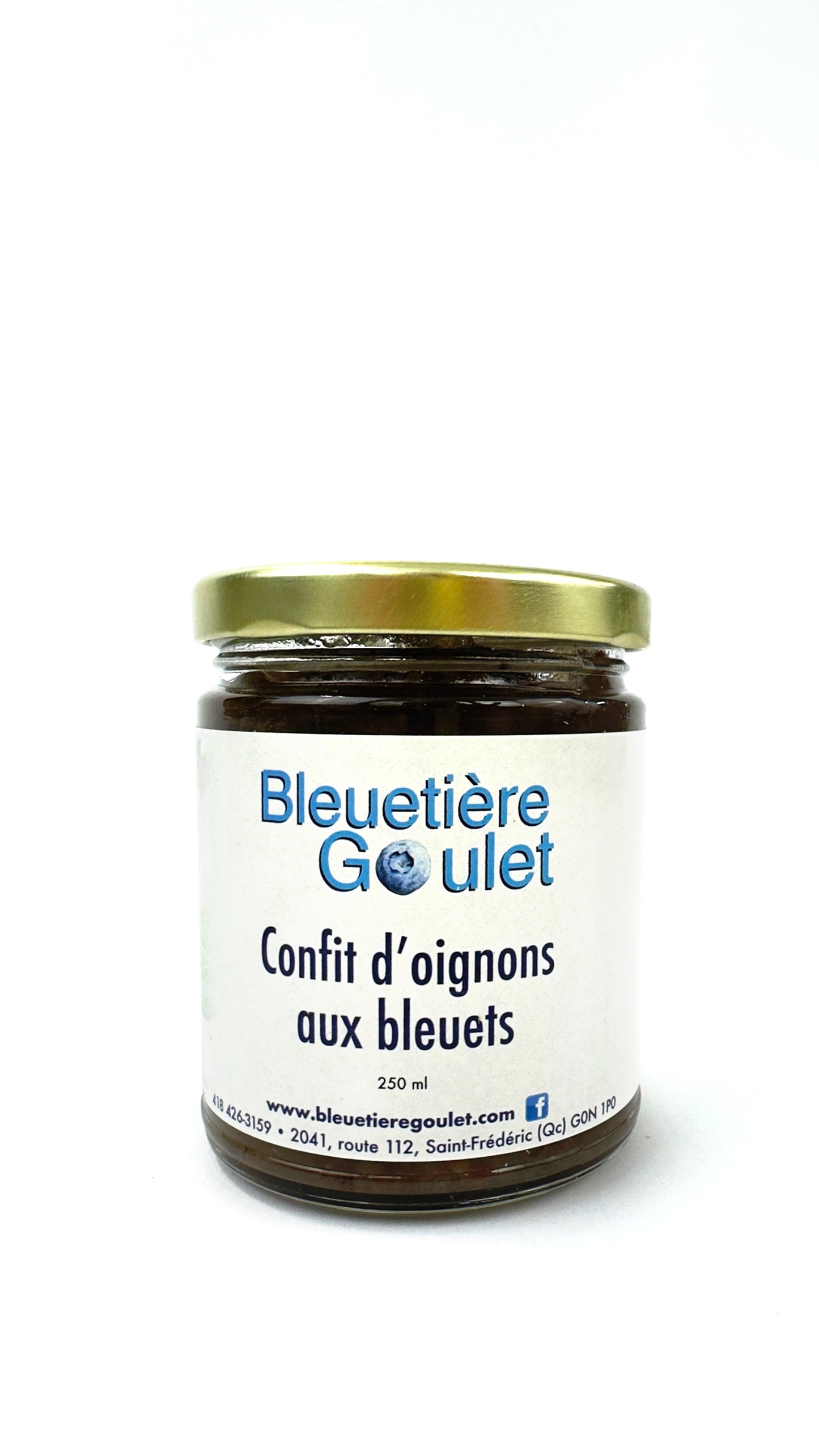 Confit d'oignons aux Bleuets