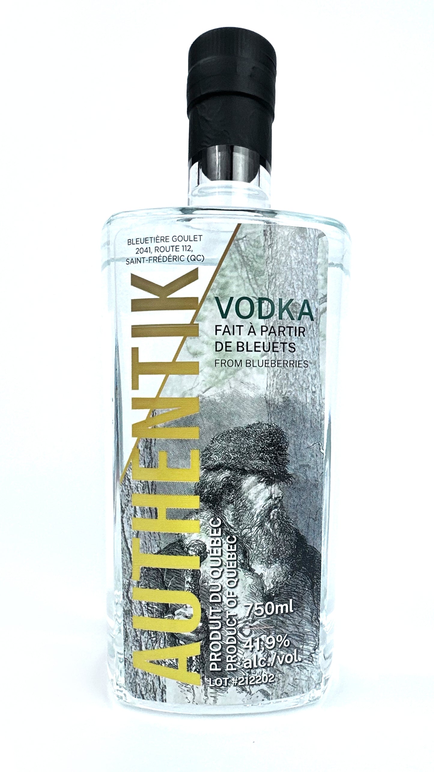 Autentik Vodka 750ml