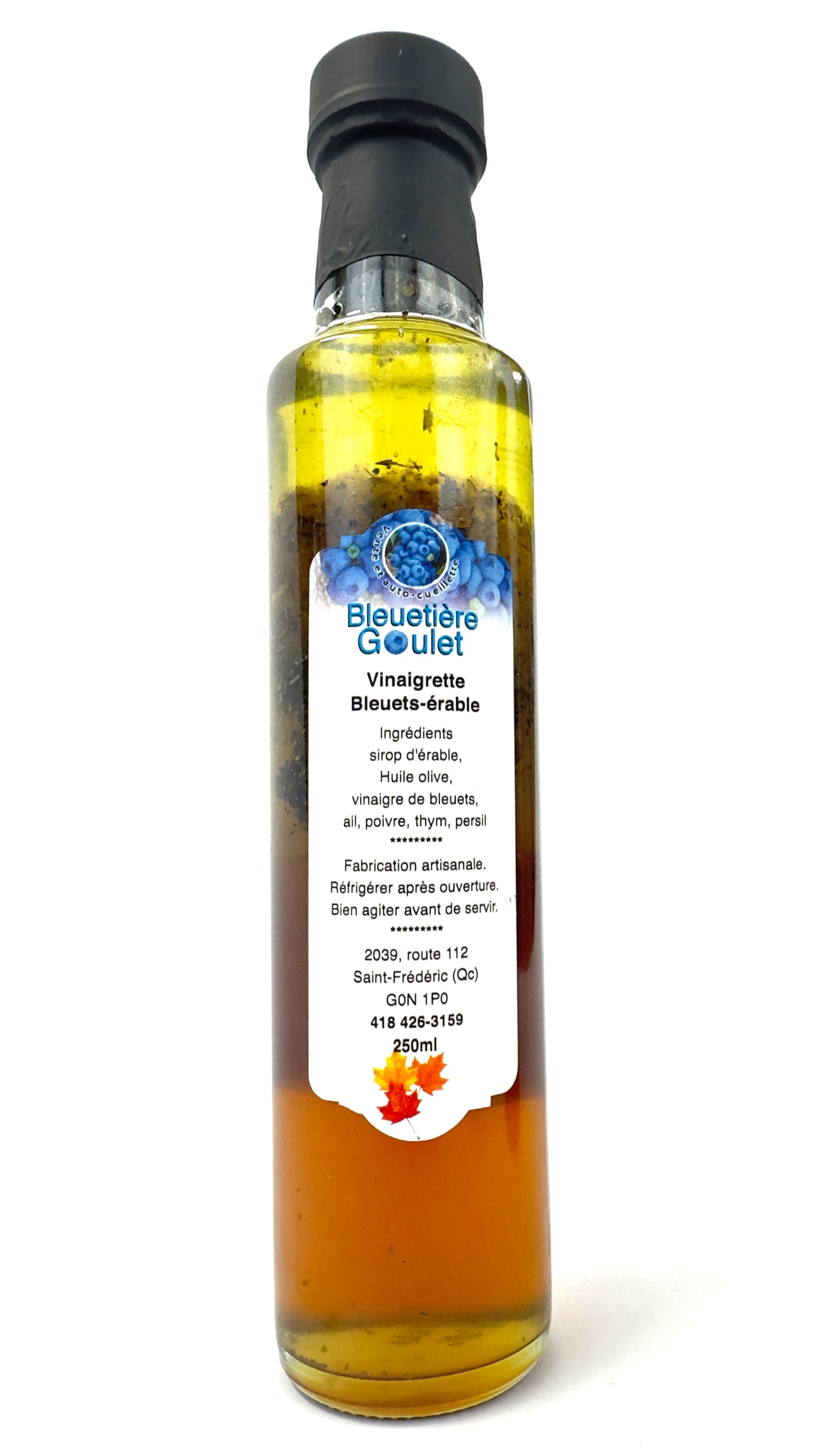Vinaigrette bleuets-érable