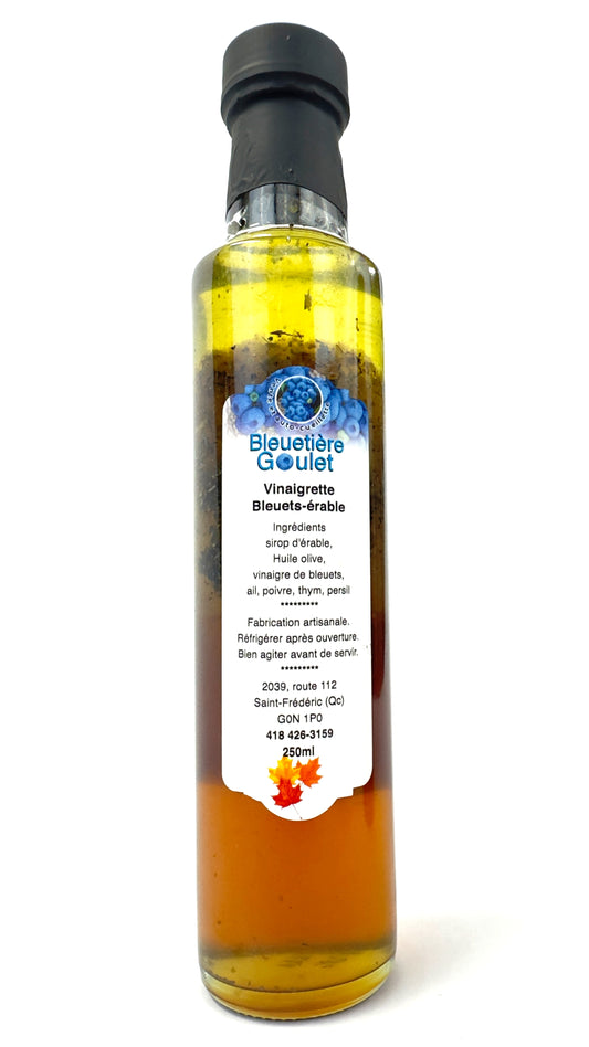 Vinaigrette bleuets-érable