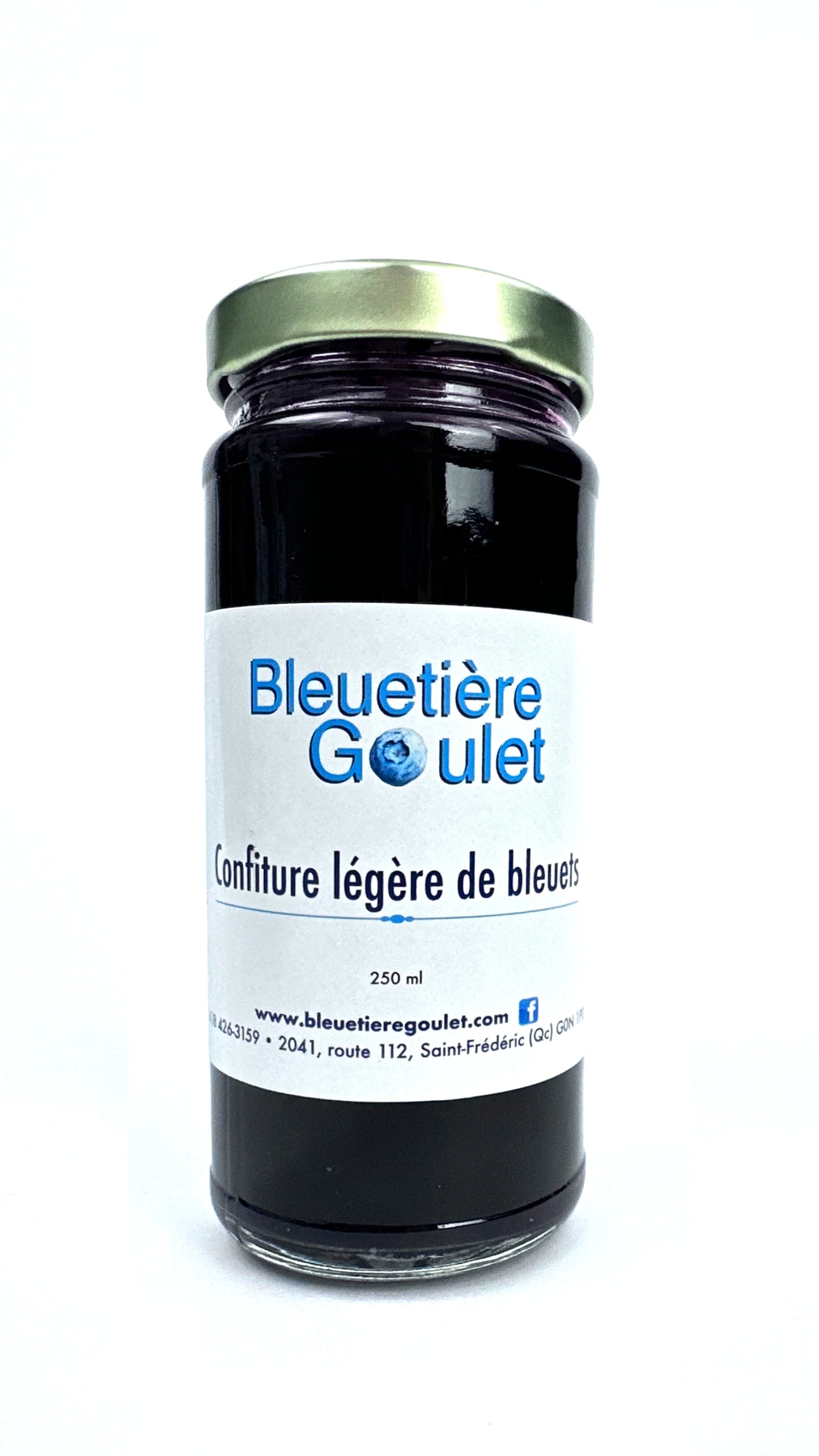 Confiture légère de Bleuets