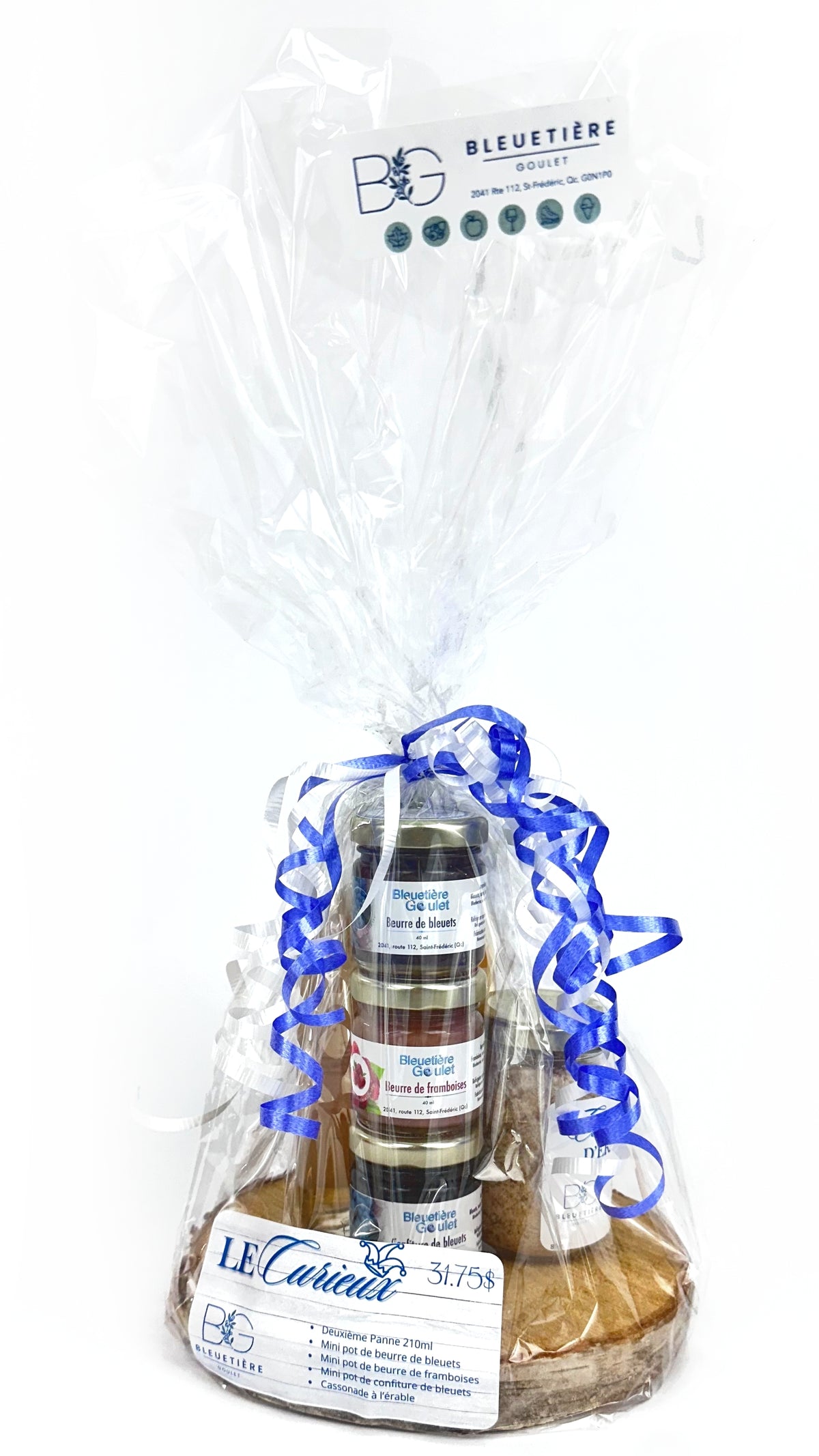 Panier cadeau: Le curieux