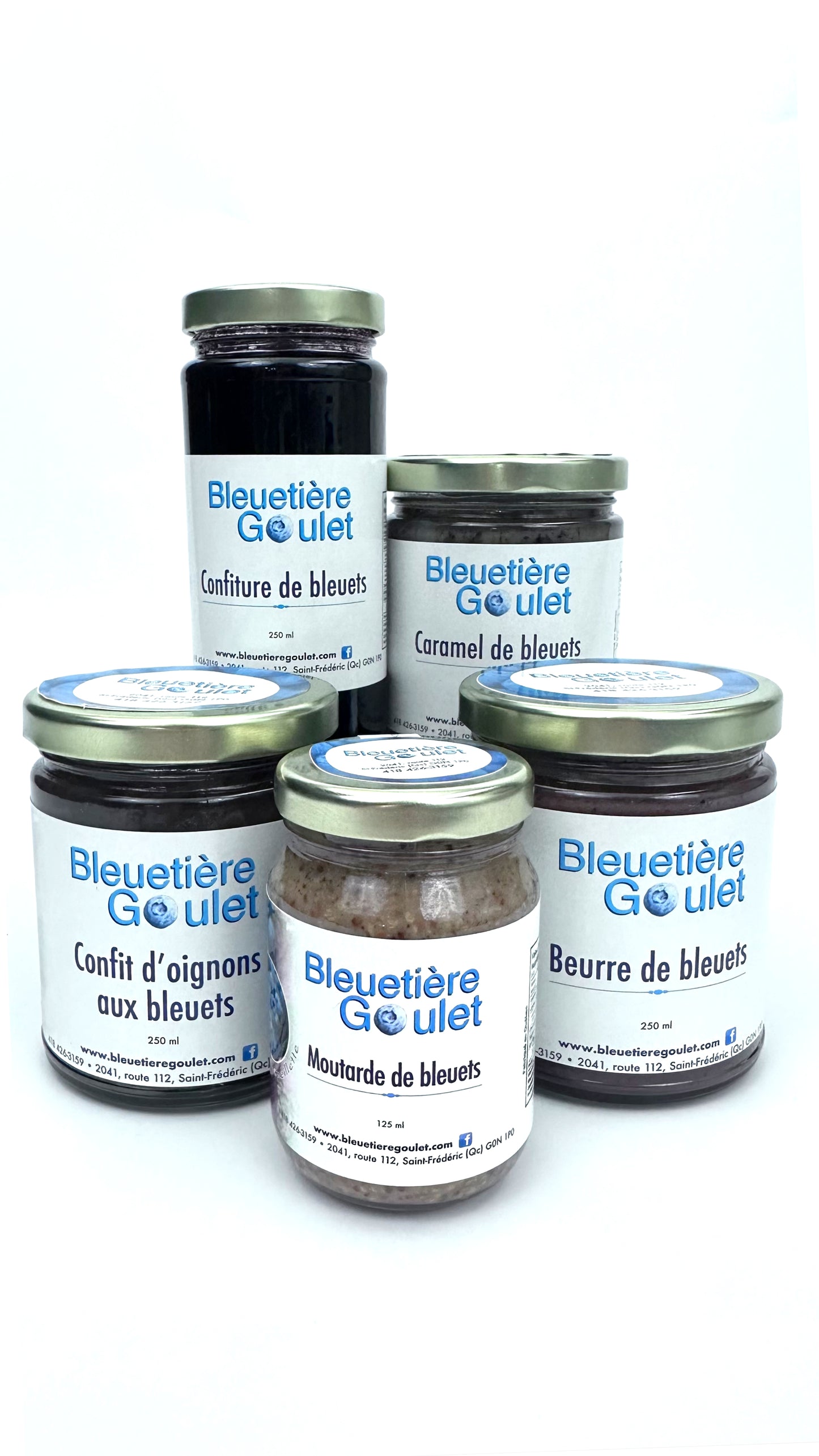Panier cadeau: Le FULL bleuets