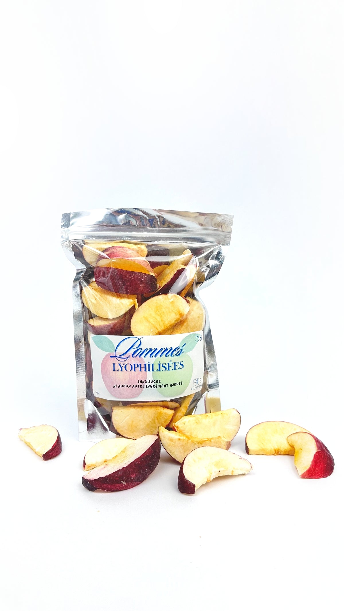 Pommes lyophilisées, 50gr