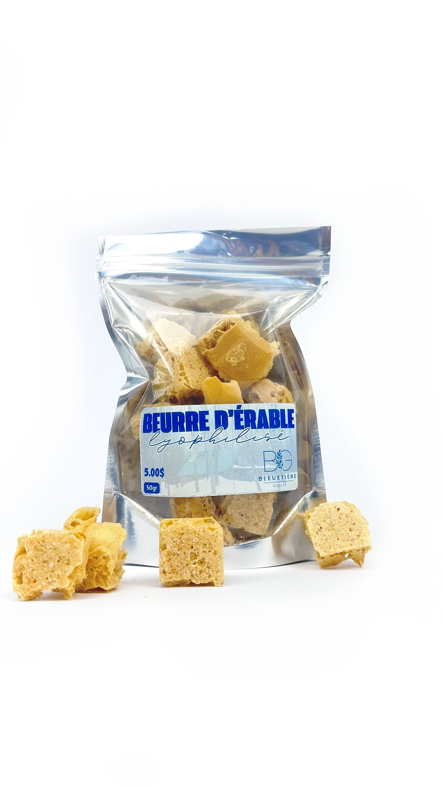 Beurre d'érable lyophilisé, 50gr